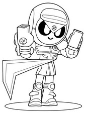 Image to color - Refereeple - Brawl Stars - Brawl Strikers