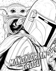 Image to color - The legendary duo - The Mandalorian and Grogu