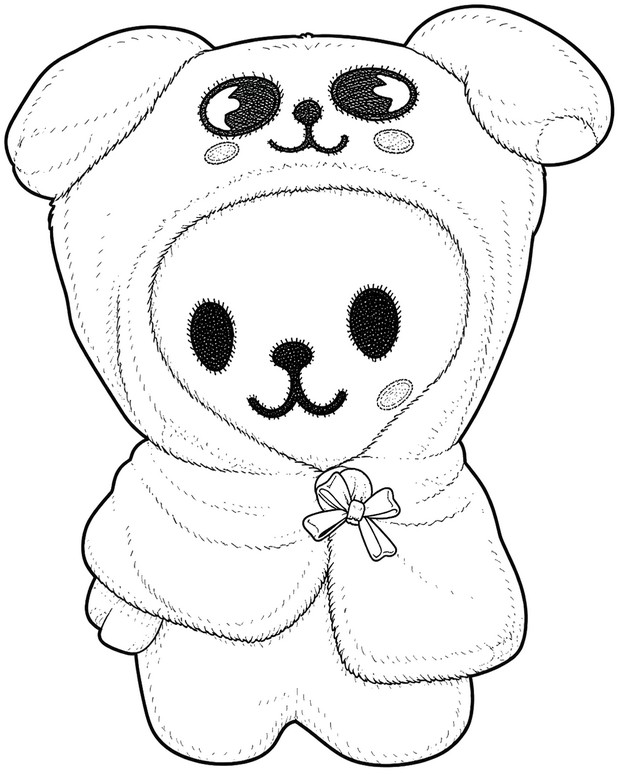 Coloriage à imprimer - PuppyM - SKZOO - Stray Kids