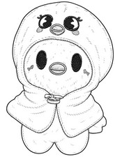 Coloriage gratuit - BbokAri - SKZOO - Stray Kids
