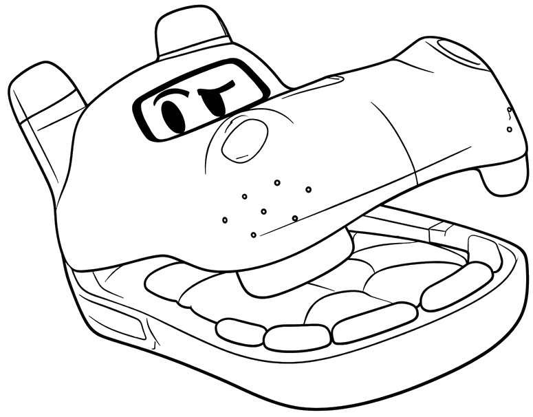 Coloring page - Atlas - Toy Story 5
