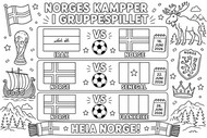 Image to color - Group stage matches - Norway football team