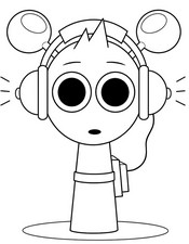 Image à colorier - Oren - Sprunki