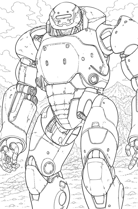 Image to color - Roboto - Masters of the Universe