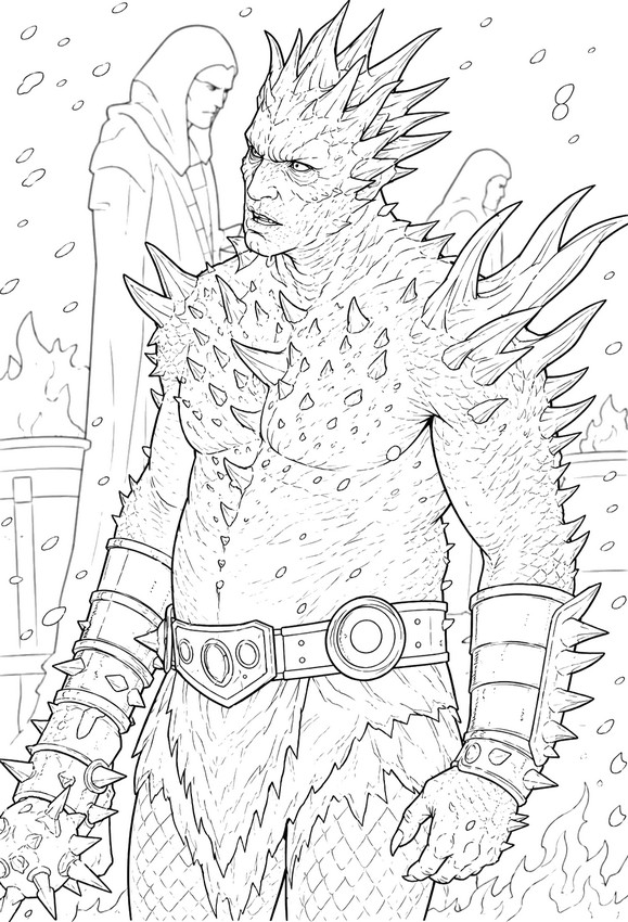 Drawing to color - Spikor - Masters of the Universe