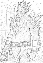 Free coloring page - Spikor - Masters of the Universe
