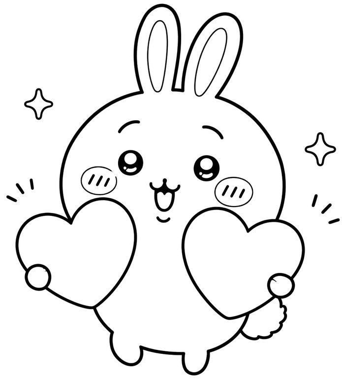 Drawing to color - Usagi - Chiikawa