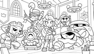 Ilustração para colorir - Passe de Briga - Brawl Stars - Universidade Real