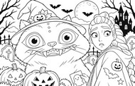 Disegno da stampare - Derpy - Kpop Demon Hunters - Halloween