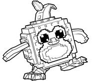 Drawing to color - Penguino Pumpkino - Roblox Steal a Brainrot - Halloween 2026