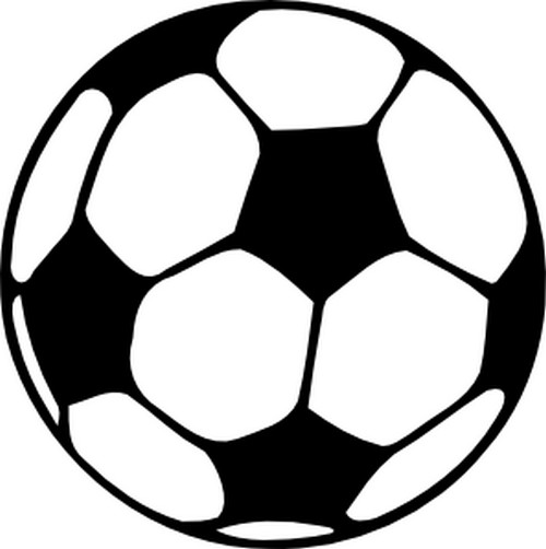 Coloriage Football : Ballon de foot 04