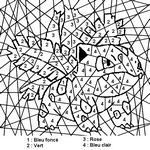 Image à colorier - Coloriage Magique Pokemon - Coloriages magiques