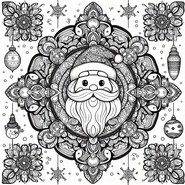 Desenhos para colorir Mandalas 15  Christmas mandala, Mandala coloring  pages, Christmas coloring pages