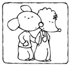 Coloriage à télécharger - Bali - Dessins animés France 5 Les Zouzous