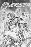 Dibujo para colorear - Claymore - Manga