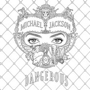 Downloadable coloring - Dangerous - Michael Jackson