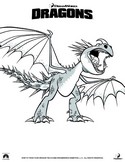 Dibujo para imprimir - How to train your dragon - Películas en los cines