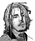 Coloring page Lil Pump