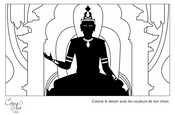 Coloriage - Coloriage Les Contes de la Nuit - Cinéma 2011