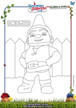 Coloriage - Coloriage Gnoméo et Juliette - Cinéma 2011