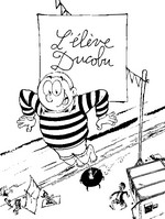 Coloriage à télécharger - Coloriage Les Vacances de Ducobu - Cinéma 2012