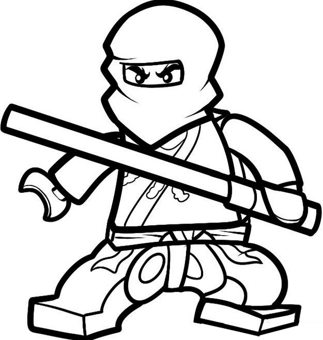 lego ninjago cole coloring pages