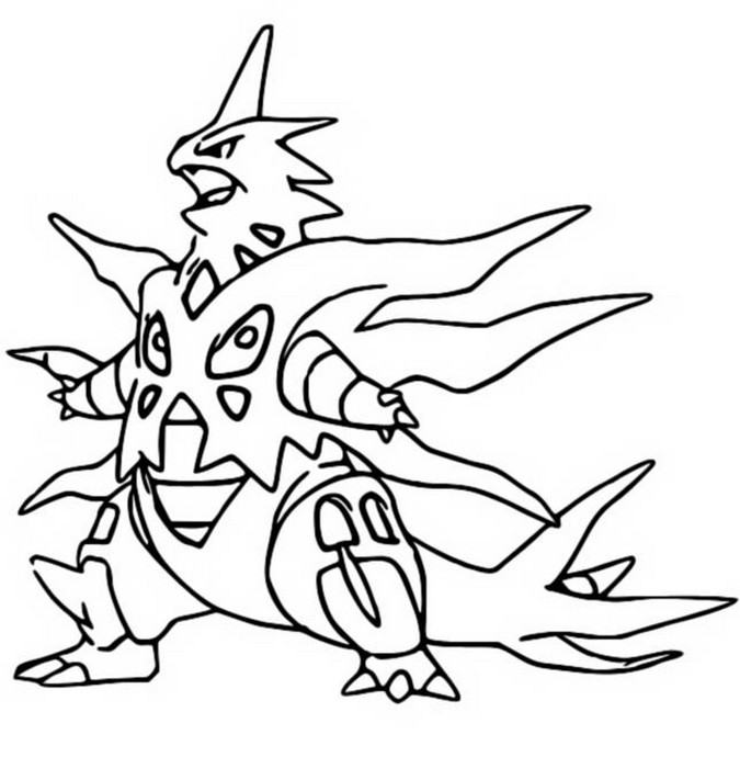 Desenhos de Mega Pokémon para Colorir