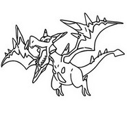 Desenhos de Mega Pokémon para Colorir