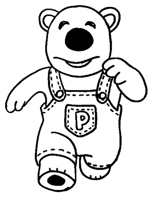 Coloring Page Pororo Poby 8
