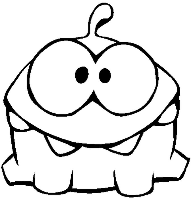 Coloring page Cut the Rope