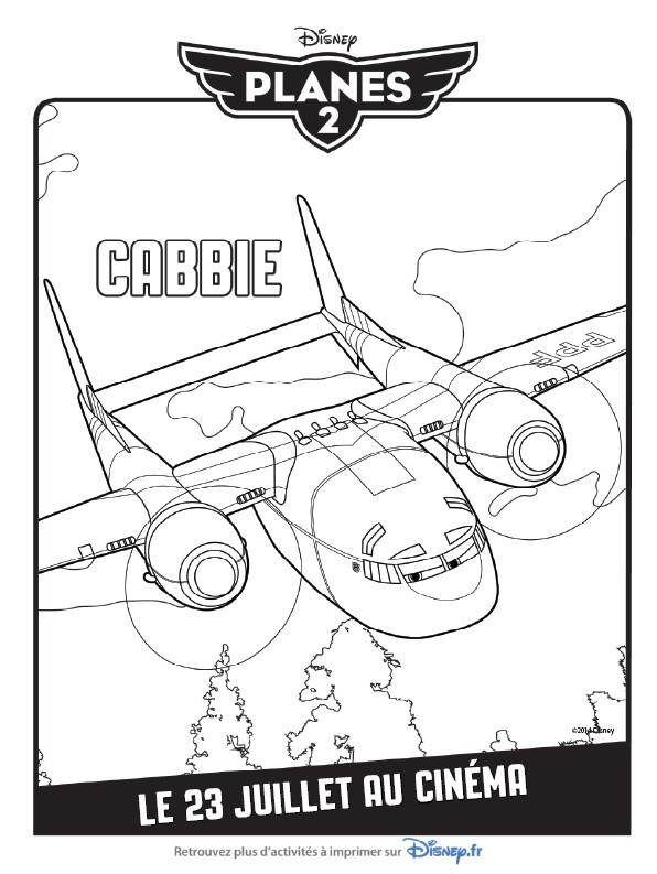 Coloring page Cabbie