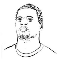 Dibujo gratuito - Patrice Evra - Equipo de Francia de fútbol