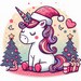 Licorne de Noël