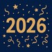 ぬりえ 2026年明けましておめでとうございます