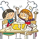 Coloriages Sami et Julie