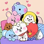 Coloring Pages BT21