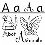 Coloriages J'apprends les lettres de l'alphabet avec les Pokémon