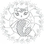 Coloring Pages Gabby's Dollhouse Mandalas