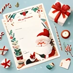 Coloring Pages Letter to Santa Claus