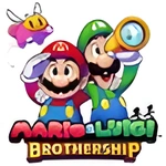 マリオ＆ルイージRPG　ブラザーシップ！のぬりえ