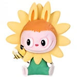 春のラブブのぬりえ