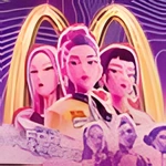Coloring Pages KPop Demon Hunters x McDonald's