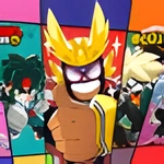 Coloring Pages Brawl Stars - My Hero Academia