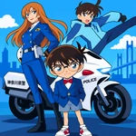 ぬりえ 名探偵コナン ハイウェイの堕天使