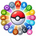 Coloring Pages Pokémon by type