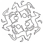 Coloring Pages Animals Mandalas