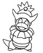 Coloring page Slowking