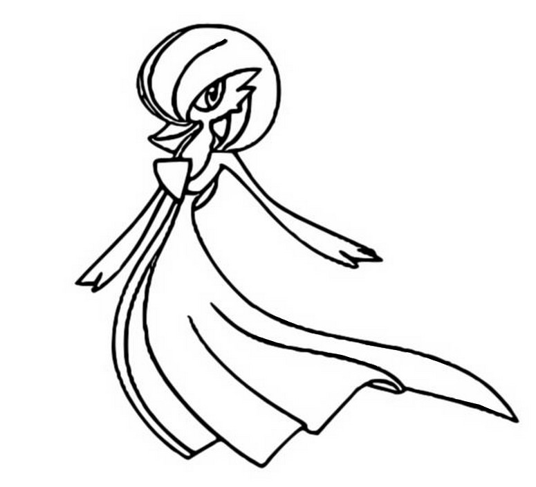 gardevoir (pokemon) drawn by shakemata