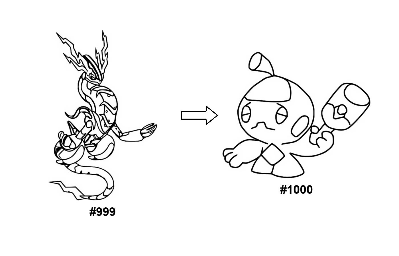 Pokémon evolution coloring page Miraidon